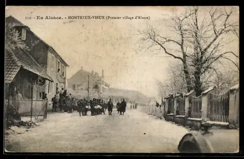 AK Montreux-Vieux, Premier village d`Alsace