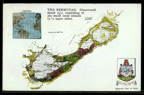 AK The Bermudas, Bermuda Coat of Arms