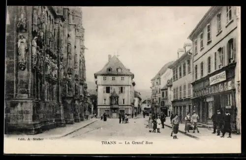 AK Thann, La Grand Rue
