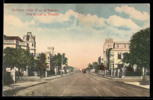 AK Habana, Calle 17 en el Vedado
