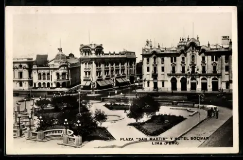 AK Lima, Plaza San Martin y Hotel Bolivar