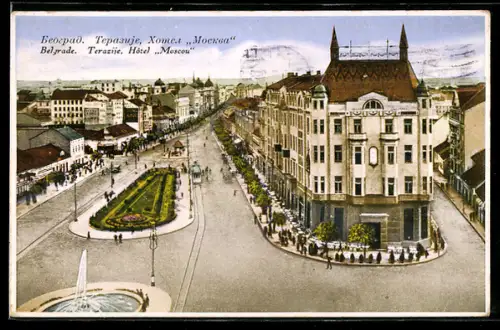 AK Belgrade, Terazije, Hôtel Moscow
