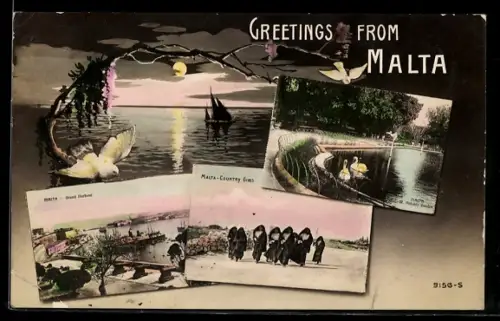 AK Malta, Country Girls, Grand Harbour, St. Antonio Garden