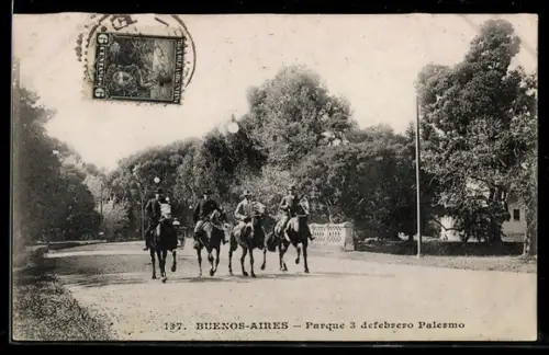 AK Buenos-Aires, Parque 3 defebrero Palermo