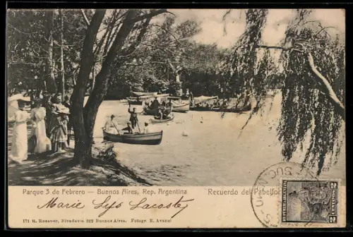 AK Buenos Aires, Parque 3 de Febrero, Bootspartien