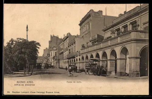 AK Buenos Aires, Paseo de Julio
