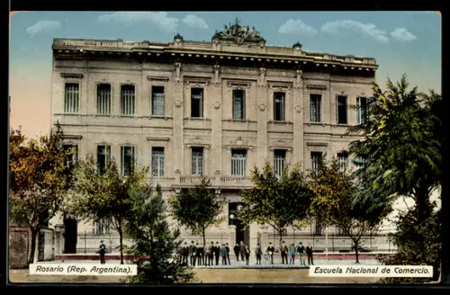 AK Rosario, Escuela Nacional de Comercio