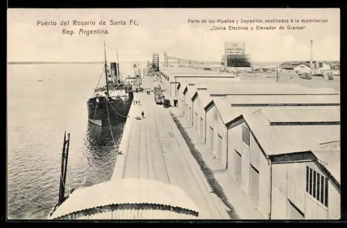 AK Rosario, Puerto, Parte de los Muelles