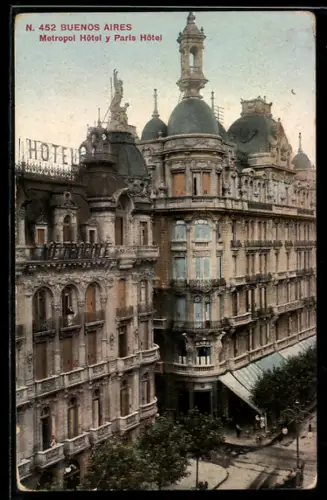 AK Buenos Aires, Metropol Hotel y Paris Hotel