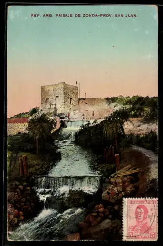 AK Zonda /San Juan, Paisaje de Zonda