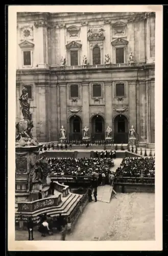 AK Salzburg, Festspielhaus, Aufführung des Jedermann