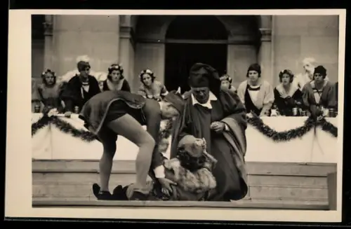 AK Salzburg, Theaterszene aus dem Jedermann