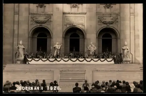 AK Salzburg, Jedermann-Aufführung 1926