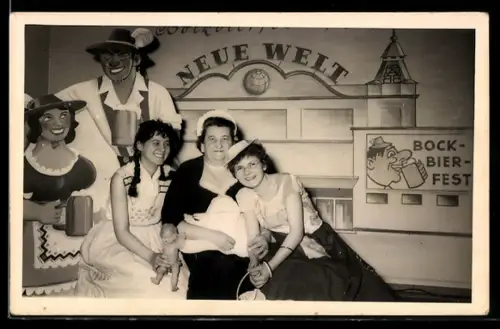 AK Berlin-Neukölln, Gasthof Neue Welt, Bockbierfest