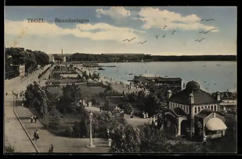 AK Berlin-Tegel, Strandanlagen
