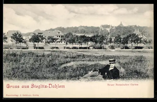 AK Berlin-Steglitz-Dahlem, Neuer Botanischer Garten