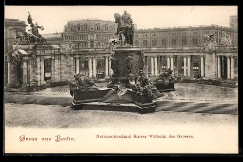 AK Berlin, Nationaldenkmal Kaiser Wilhelm des Grossen