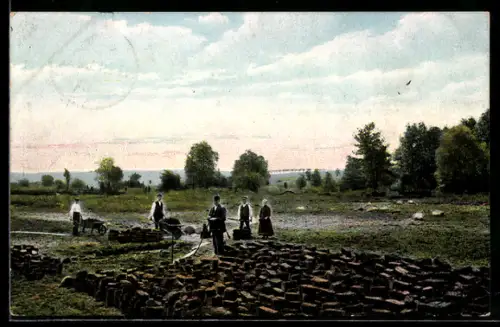 AK Lehrte, Partie am Torfteich