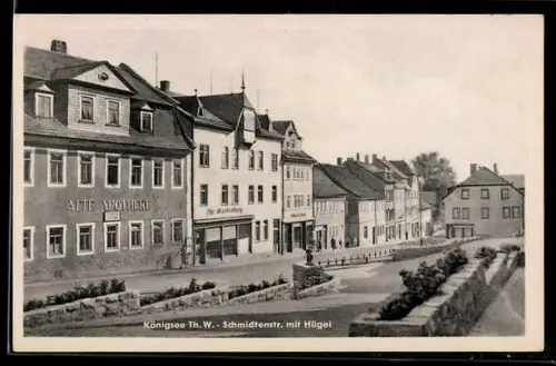 AK Königsee /Thür., Alte Apotheke in der Schmidtenstrasse