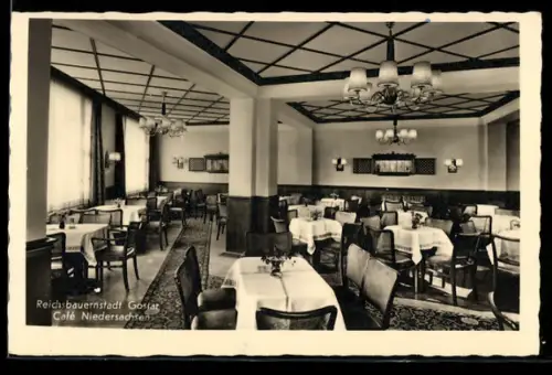 AK Goslar, Café Niedersachsen, Innenansicht