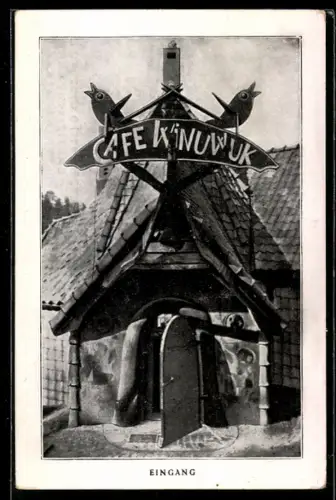 AK Bad Harzburg, Café Winuwuk, Eingang