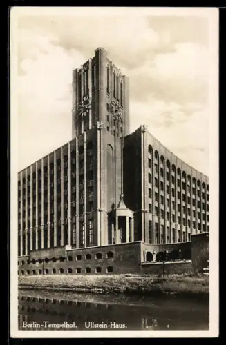 AK Berlin-Tempelhof, Ullstein-Haus
