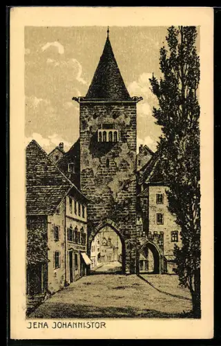 Künstler-AK Jena, Johannistor