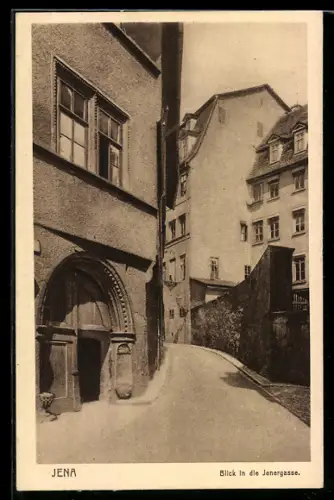 AK Jena, Blick in die Jenergasse