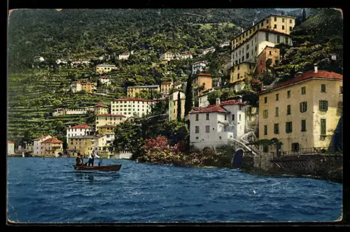 AK Nesso /Lago di Como, Veduta parziale