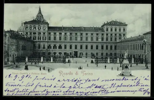 AK Torino, Piazza Castello e Palazzo Reale, Ricordo di Torino