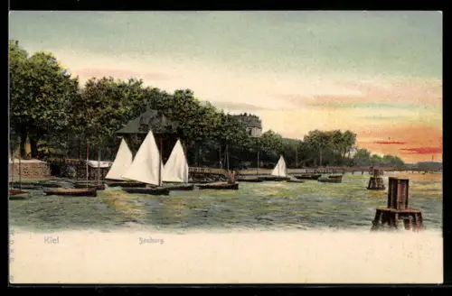 AK Kiel, Seeburg, Segelboote