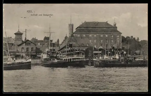 AK Kiel, Schloss und Seegarten
