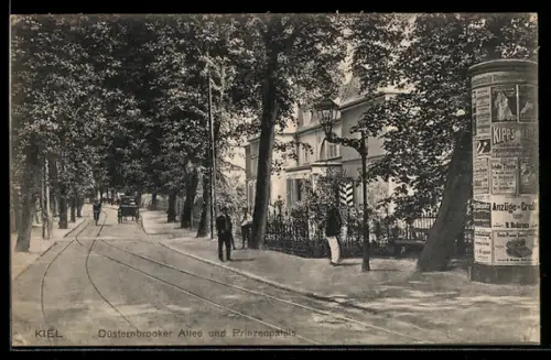 AK Kiel, Düsternbrooker Allee, Prinzenpalais