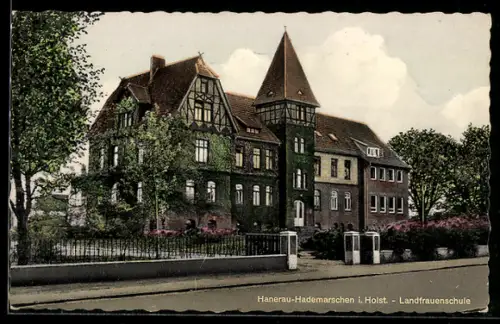 AK Hanerau-Hademarschen i. Holst., Landfrauenschule