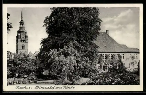 AK Itzehoe, Prinzesshof mit Kirche