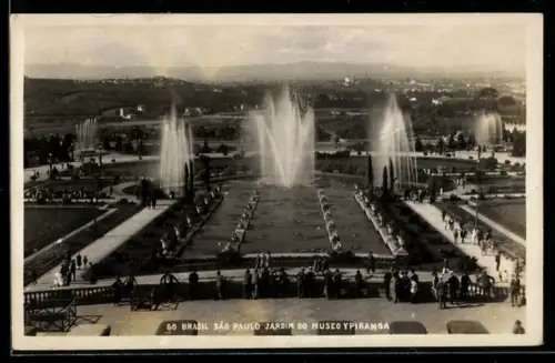 AK Sao Paulo, Jardim do Museo Ypiranga