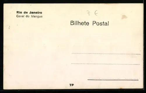 AK Rio de Janeiro, Canal do Mangue