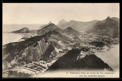 AK Rio de Janeiro, Panorama Visto do Cume do Pao d`Assucar