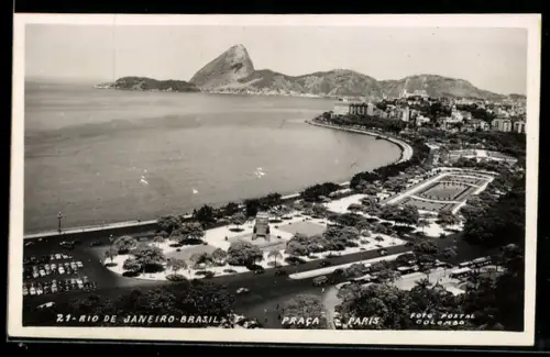 AK Rio de Janeiro, Panorama mit Zuckerhut