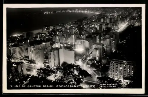 AK Rio de Janeiro, Copacabana a Noite