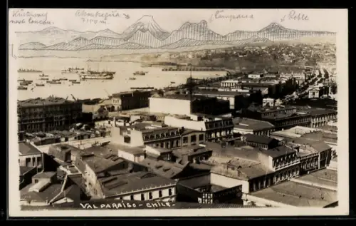 AK Valparaiso, Vista del puerto con atarazanas