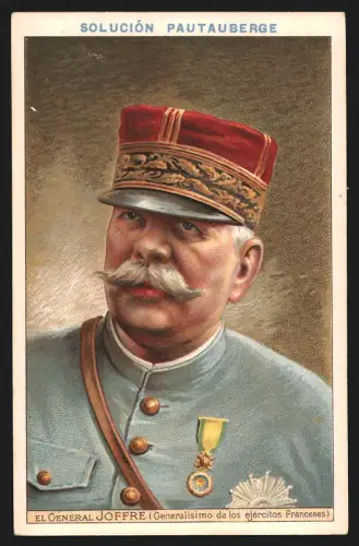 Sammelbild Paris, L. Pautaberge, Solución Pautaberge, Rue de Constantinople 10, General Joffre