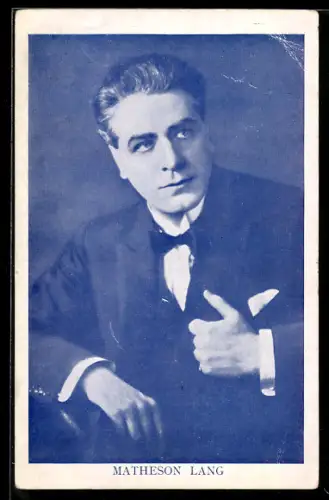 AK Theaterschauspieler Matheson Lang aus The Wandering Jew