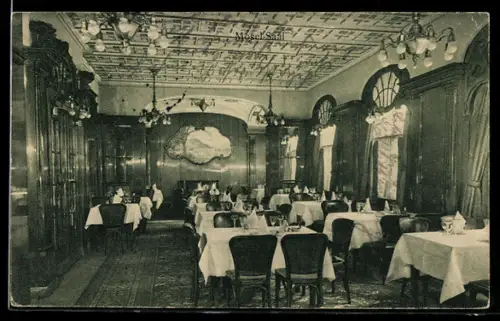 AK Berlin, Weinstuben Kempinski, Muschelsaal