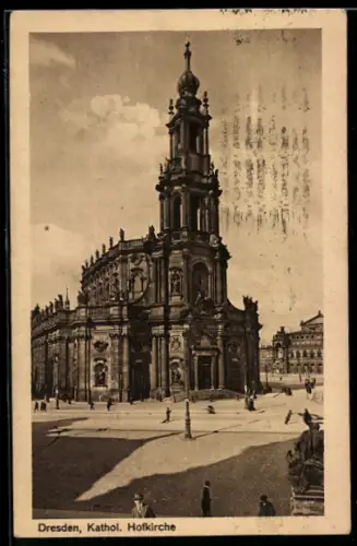 AK Dresden, Katholische Hofkirche