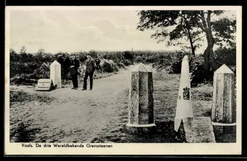 AK Vaals, De drie wereldbekende Grenssteenen