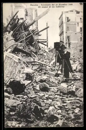 AK Messina, Terremoto del 28 dicembre 1908, Gli avanzi di via Solferino