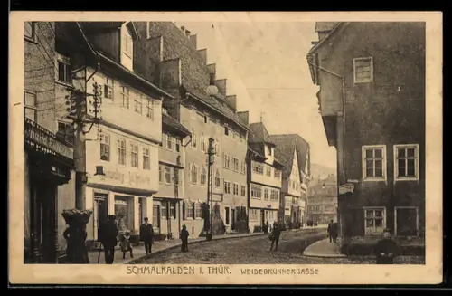 AK Schmalkalden i. Thür., Weidebrunnergasse