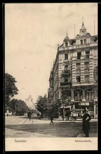 AK Berlin-Spandau, Schönwalderstrasse