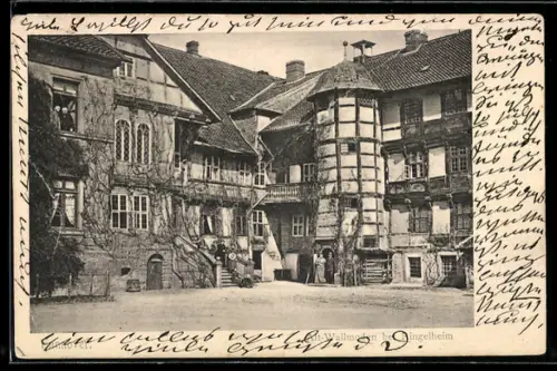 AK Wallmoden, Schloss mit Innenhof